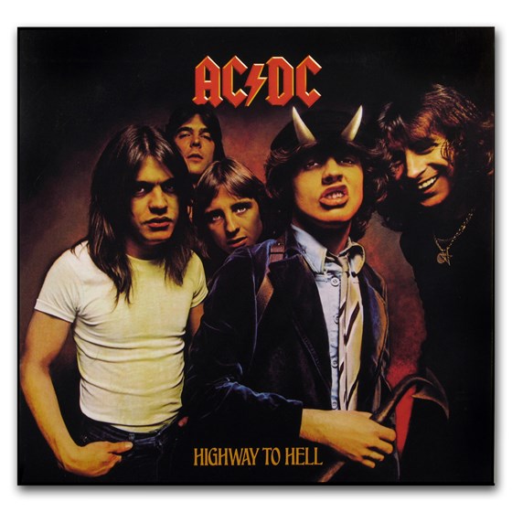 2018 Cook Islands 1/2 oz Silver AC/DC Silver Note Highway to Hell 2018 Cook Islands 1/2 oz Silver AC/DC Silver Note Highway to Hell