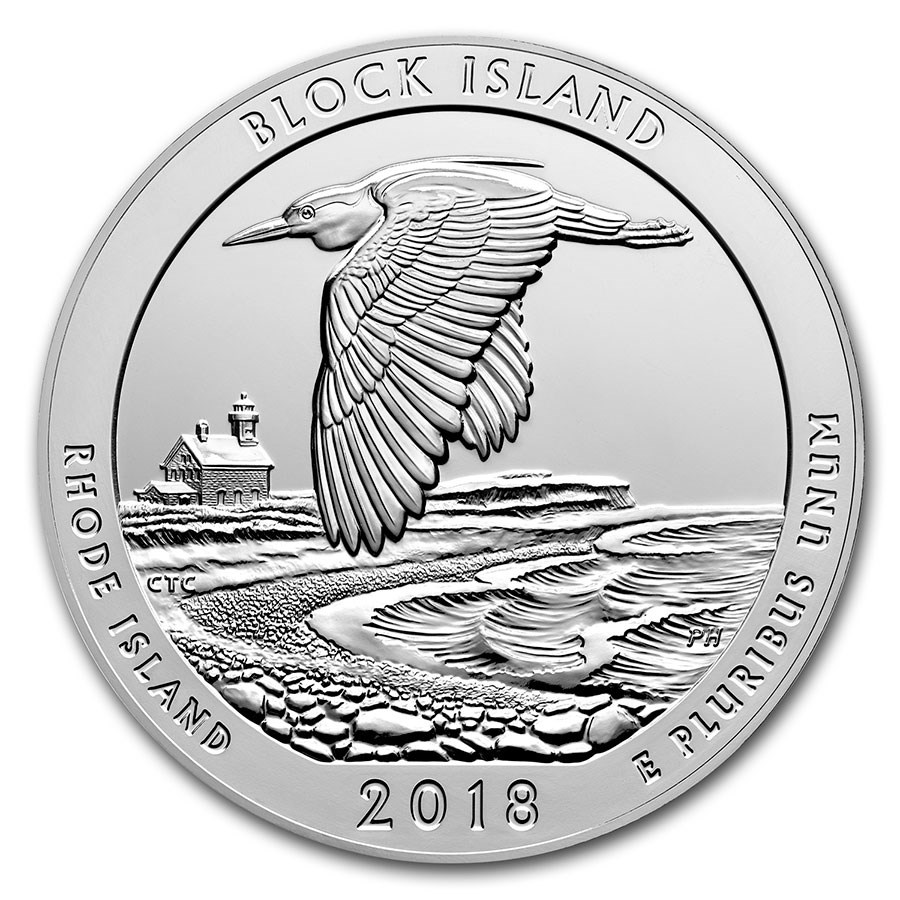 2018-D ATB Quarter Block Island National Wildlife Refuge BU
