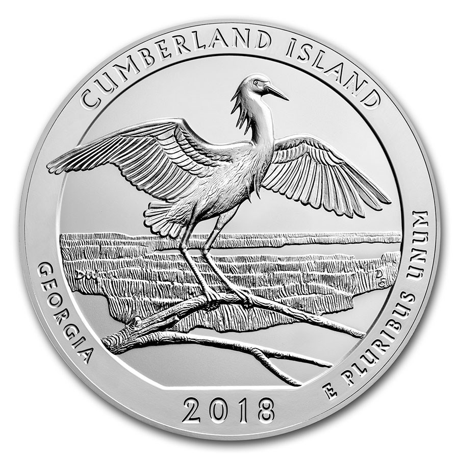 2018-D ATB Quarter Cumberland Island National Seashore BU