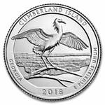 2018-D ATB Quarter Cumberland Island Seashore BU 40-Coin Roll
