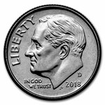 2018-D Roosevelt Dime BU