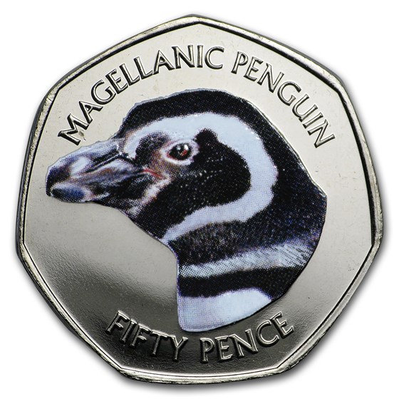 2018 Falkland Islands Cupro-Nickel Magellanic Penguin 2018 Falkland Islands Cupro-Nickel Magellanic Penguin