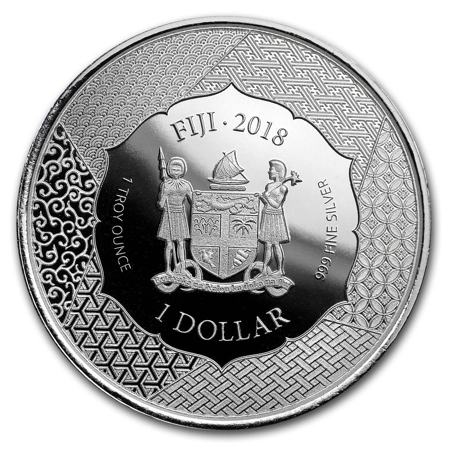 Buy 2018 Fiji 1 oz Silver Samurai BU | APMEX