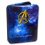 2018 Fiji 2 oz Silver Avengers Infinity War Thanos (Antiqued)