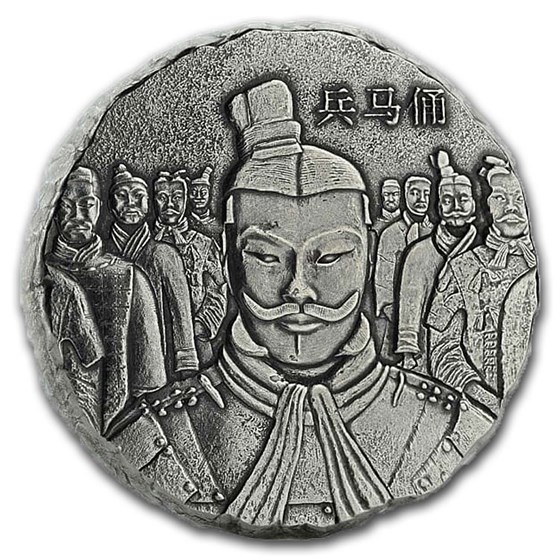 2018 Fiji 5 oz Silver Terracotta Army BU 2018 Fiji 5 oz Silver Terracotta Army BU