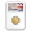 2018 GB 1/4 oz Gold Queen's Beasts The Bull MS-70 NGC ER