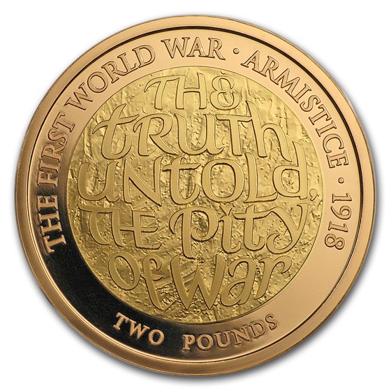 2018 GB Gold 100th Anniv First World War Armistice Proof 2018 GB Gold 100th Anniv First World War Armistice Proof
