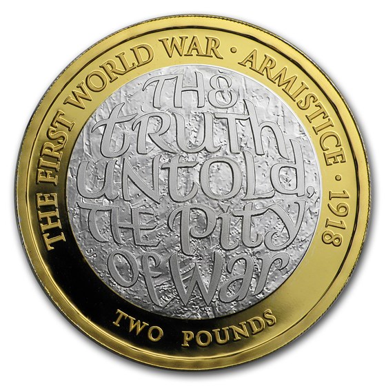 2018 GB Silver 100th Anniv First World War Armistice Proof 2018 GB Silver 100th Anniv First World War Armistice Proof