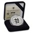 2018 Gibraltar 1 oz Silver Royal Arms of England Proof (Black)