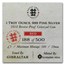 2018 Gibraltar 1 oz Silver Royal Arms of England Proof (Red)