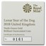 2018 Great Britain 1/10 oz Gold Year of the Dog BU (Box & COA)