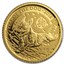 2018 Great Britain 1/10 oz Gold Year of the Dog BU (Box & COA)