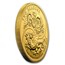 2018 Great Britain 1 oz Gold Two Dragons BU