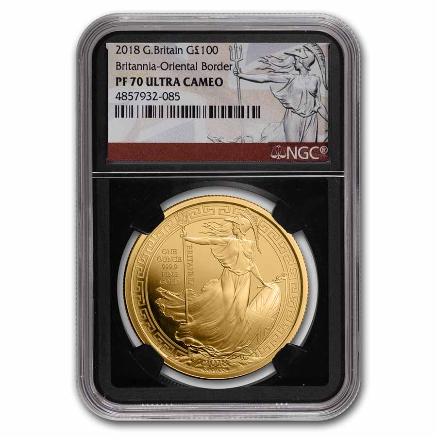 Buy 2018 Great Britain 1 oz PF Gold Britannia NGC PF-70 Ultra