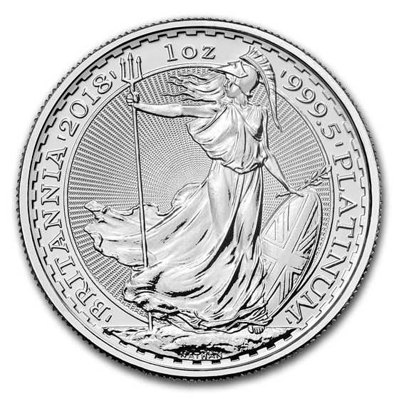 2018 Great Britain 1 oz Platinum Britannia BU 2018 Great Britain 1 oz Platinum Britannia BU