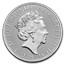 2018 Great Britain 1 oz Platinum Queen's Beasts The Dragon