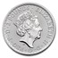 2018 Great Britain 1 oz Silver Britannia Oriental Border