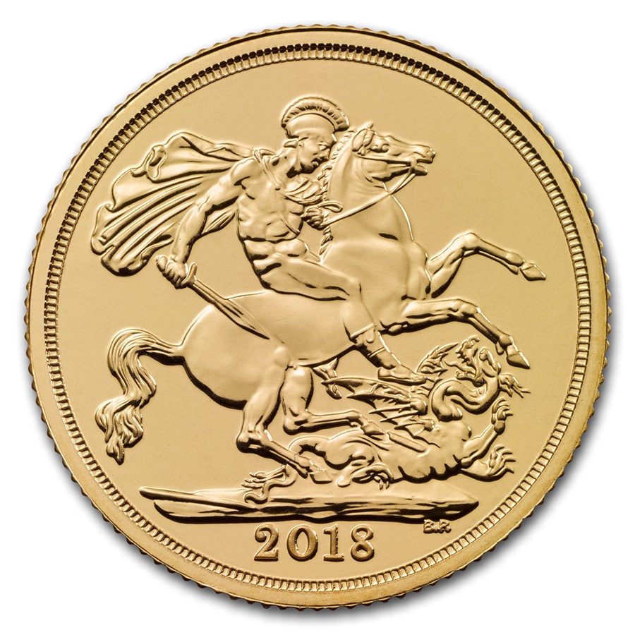 2018 Great Britain Gold Sovereign BU