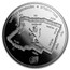 2018 Israel 1 oz Silver Proof - Gates of Jerusalem (Lion's Gate)