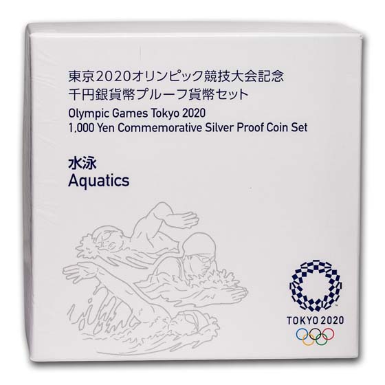 Buy 2018 Japan 1 oz Silver 1k Yen Olympic Games Tokyo 2020
