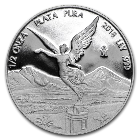 2018 Mexico 1/2 oz Silver Libertad Proof (In Capsule) 2018 Mexico 1/2 oz Silver Libertad Proof (In Capsule)