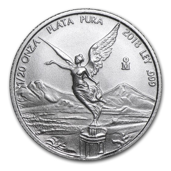 2018 Mexico 1/20 oz Silver Libertad BU 2018 Mexico 1/20 oz Silver Libertad BU