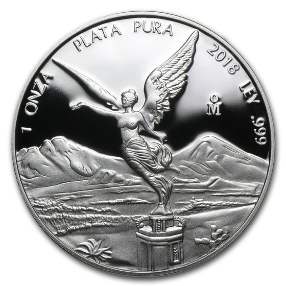 2018 Mexico 1 oz Silver Libertad Proof (In Capsule) 2018 Mexico 1 oz Silver Libertad Proof (In Capsule)