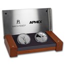 2018 Mexico 2-Coin Silver Libertad Proof/Reverse Proof Set