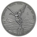 2018 Mexico 2 oz Silver Libertad Antiqued Finish (In Capsule)