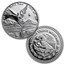 2018 Mexico 5-Coin Silver Libertad Proof Set (1.9 oz, Wood Box)