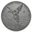 2018 Mexico 5 oz Silver Libertad Antiqued Finish (w/ Box & COA)
