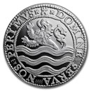 2018 Netherlands 1 oz Silver Proof Lion Dollar (w/Box & COA)