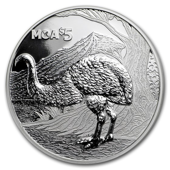 2018 New Zealand 1 oz Silver Annual Moa Proof (w/Box & COA) 2018 New Zealand 1 oz Silver Annual Moa Proof (w/Box & COA)