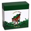 2018 Nicaragua 1 oz Silver 100 Córdobas Wildlife: Jaguar
