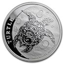 2018 Niue 1/2 oz Silver $1 Hawksbill Turtle BU