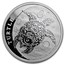 2018 Niue 1/2 oz Silver $1 Hawksbill Turtle BU