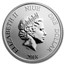 2018 Niue 1/2 oz Silver $1 Hawksbill Turtle BU