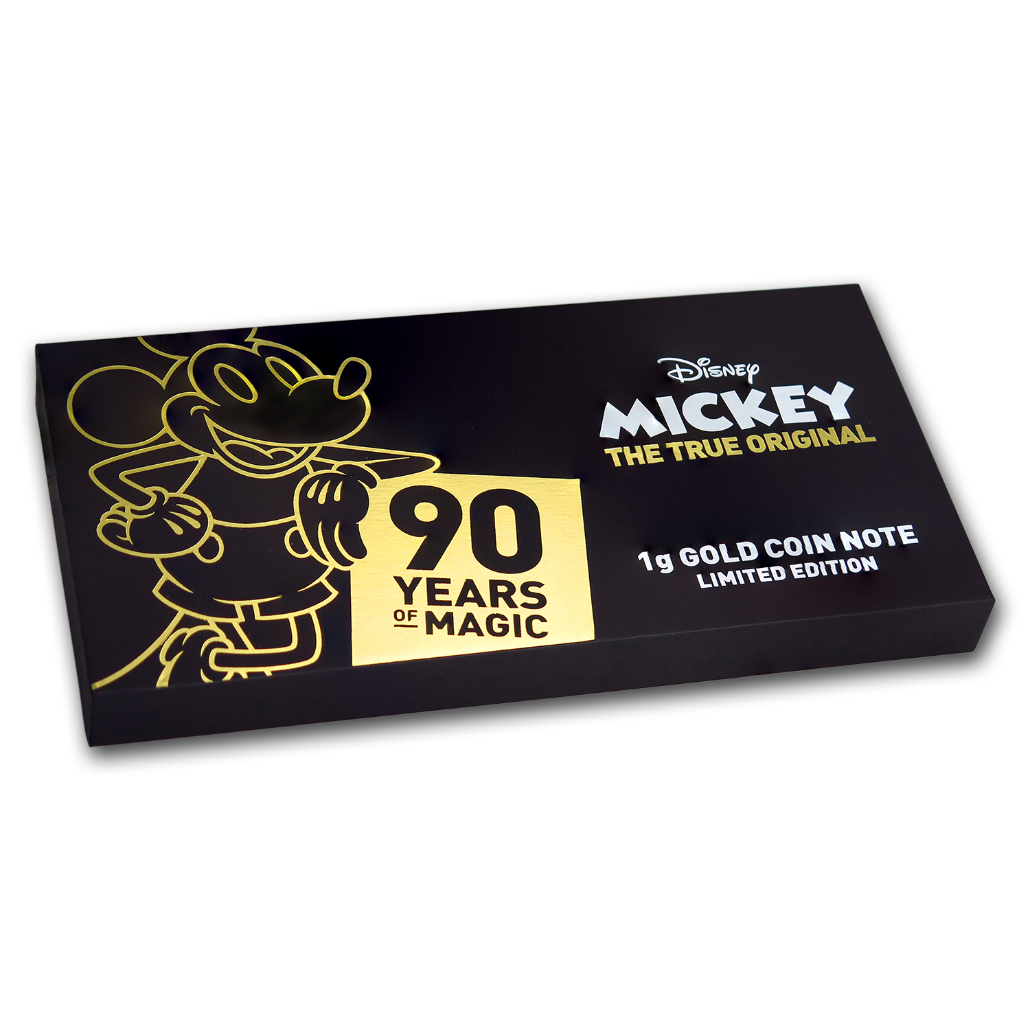 Buy 2018 Niue 1 gram Gold $10 Note Disney Mickey's 90th