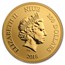2018 Niue 1 oz Gold $250 Disney Scrooge McDuck BU
