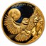 2018 Niue 1 oz PF Gold Powerful Owl Endangered & Extinct (NO COA)