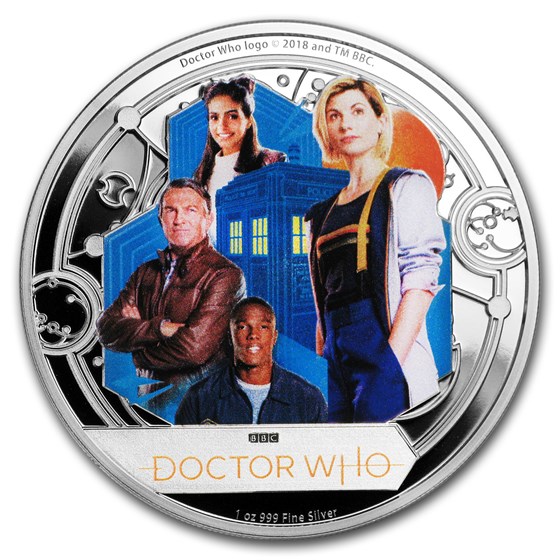 2018 Niue 1 oz Silver $2 Doctor Who Season 11 2018 Niue 1 oz Silver $2 Doctor Who Season 11
