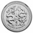 2018 Niue 1 oz Silver $2 Double Dragon MS-70 NGC