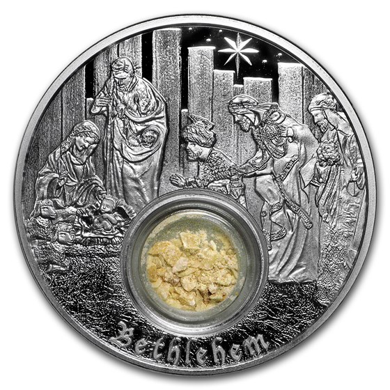 2018 Niue 1 oz Silver $2 In the Footsteps of Jesus Bethlehem 2018 Niue 1 oz Silver $2 In the Footsteps of Jesus Bethlehem