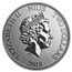 2018 Niue 1 oz Silver $2 Lunar Year of the Dog BU