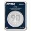 2018 Niue 1 oz Silver $2 Mickey's 90th Anniv (MintDirect® Single)