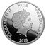 2018 Niue 1 oz Silver $2 Star Wars Emperor Palpatine (w/Box, COA)