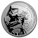 2018 Niue 1 oz Silver $2 Star Wars Stormtrooper BU