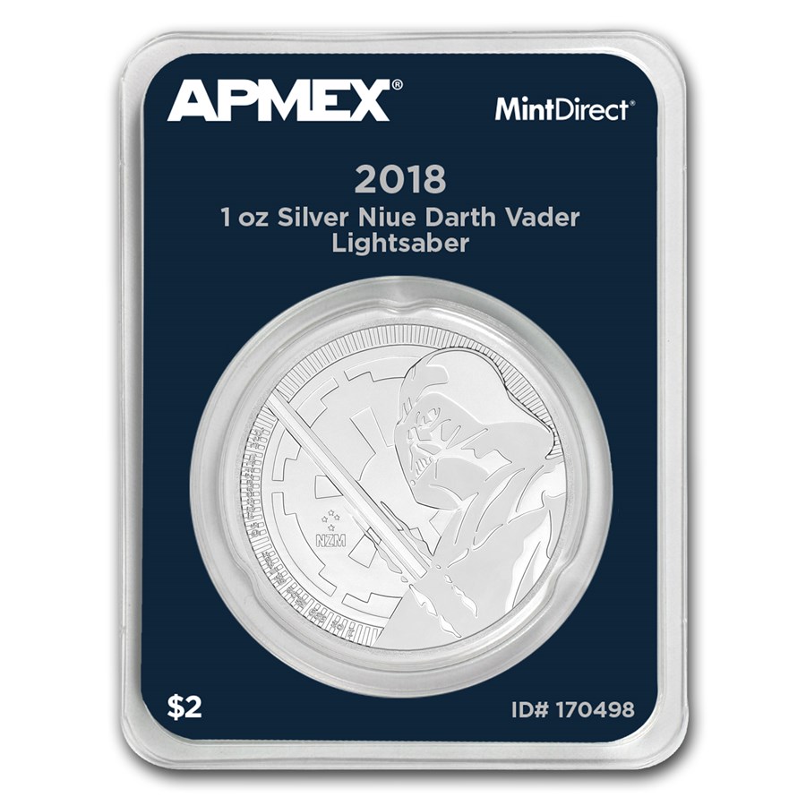 1 oz silver darth vader