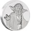 2018 Niue 2 oz Silver $5 Star Wars Yoda Ultra High Relief