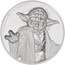 2018 Niue 2 oz Silver $5 Star Wars Yoda Ultra High Relief